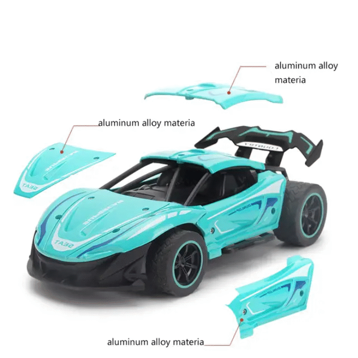 ElectroPlay Speedster RC Car – Fast, fun remote control car with C-type charging